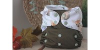 Floral woodland pocket diaper - 2.0